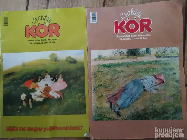 Casopis na madjarskom Csaladi KOR na madjarskom