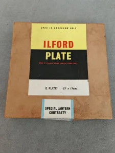 Ilford Plate 12 plates 15X15cm