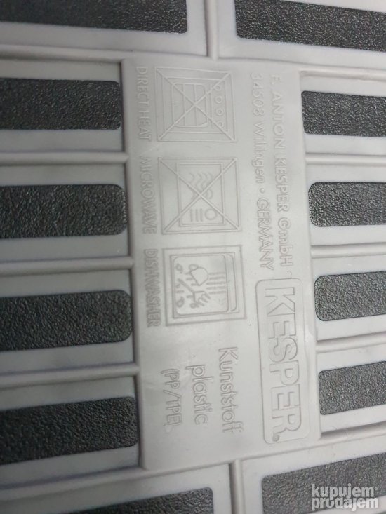 Posluzavnik protivklizni 45x32cm - Kesper