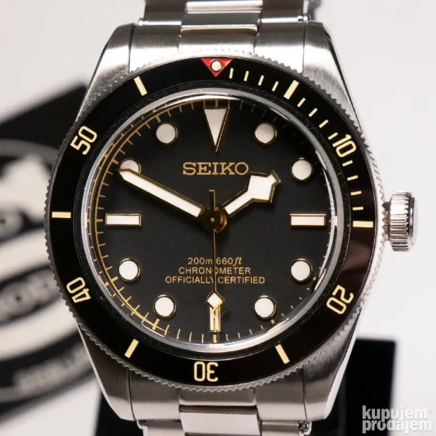 Tudor Bb58 Mod Seiko Tudor Black Bay Mod Seiko BB58 MOD 39mm Omaž