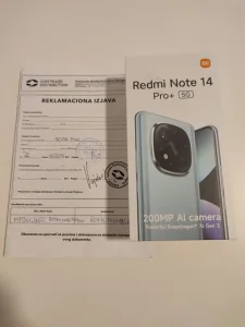 Xiaomi Redmi Note 14 Pro Plus 5G NOV GARANCIJA 24 MESECA