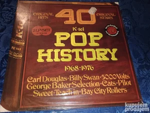 K-tel Pop History 1968-1976 2LP