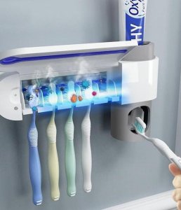 Dozer za Pastu sa Držačem za Četkice + Uv sterilizator