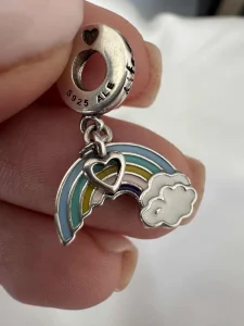 Pandora viseci privezak Duga s925 ALE