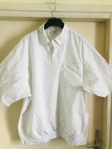 Canda by C&A-nesvakidašnja, snežno bela košulja-3/4XL