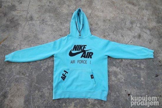 NIKE Air Force I AF I dukserica i OAKLEY majica ORIGINAL