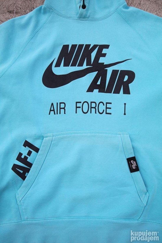 NIKE Air Force I AF I dukserica i OAKLEY majica ORIGINAL