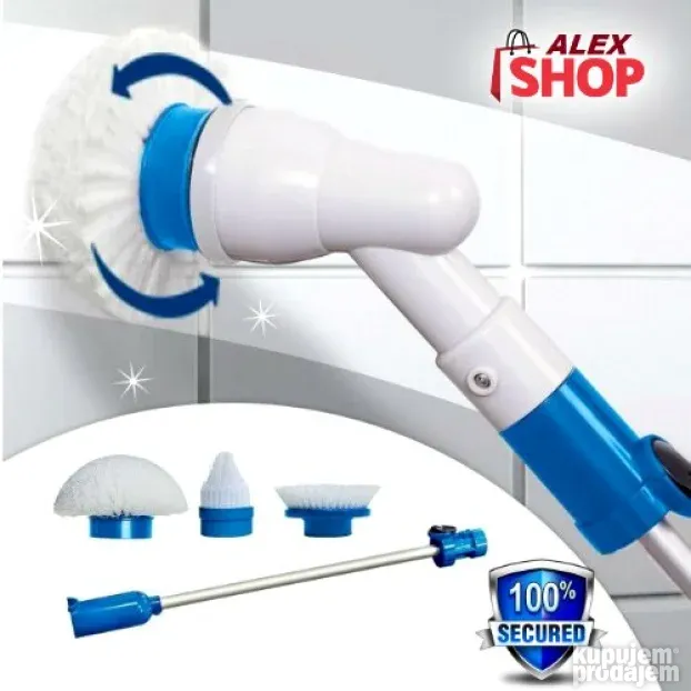 Super rotirajuća električna četka -Hurricane Spin Scrubber
