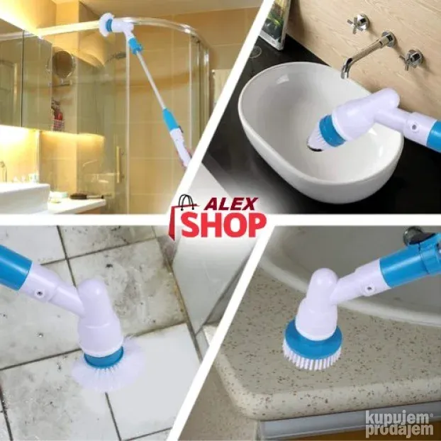 Super rotirajuća električna četka -Hurricane Spin Scrubber