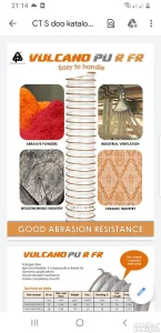 Creva za otprašivanje VULCANO za usis piljevine