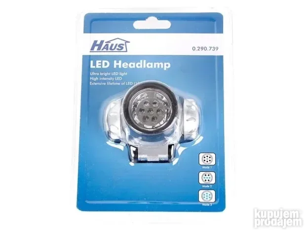 LED baterijska lampa za glavu 3AAA