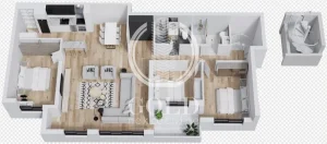 Bulevar patrijarha Pavla, 4.0 četvorosoban, 107.97 m²