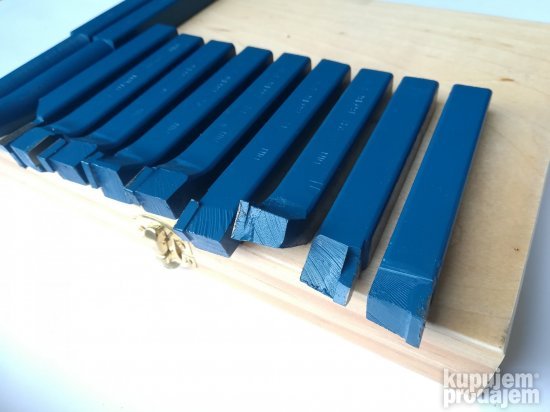 Set nozeva za strug 16x16 mm  11 kom