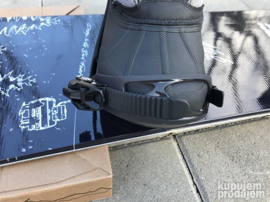 Snowboard, snoubord Burton Black Forest 153, 160 sa vezovima