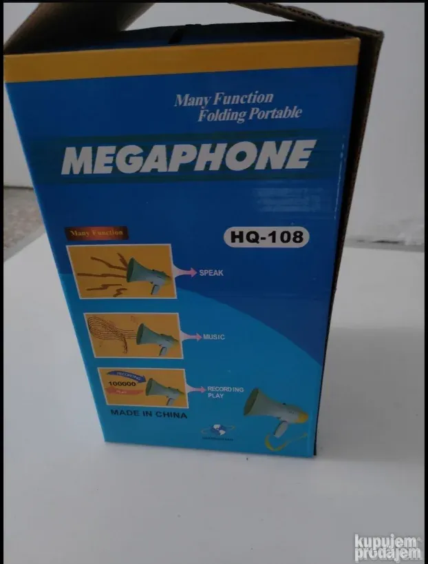 Megafon za razglas Ručni megafon