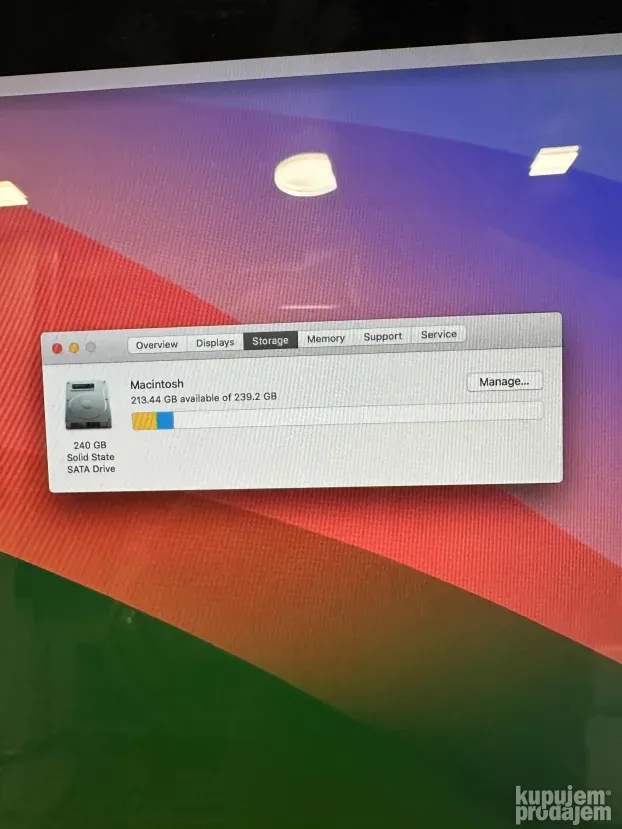 Apple iMac 27 A1312/ i5 / 16gb ddr3 /240GB SSD/ GPU 1GB