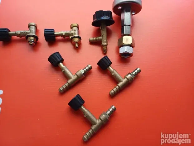 Ventil za Francuske Italijanske boce i reducir