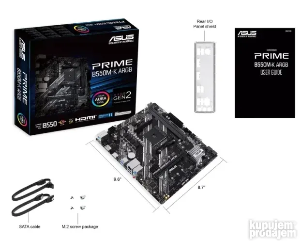 Asus Prime B550M-K ARGB