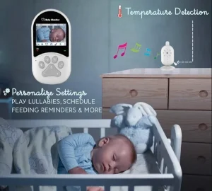 BEBI KAMERA sa monitorom 2.5 inca i senzorom temperature