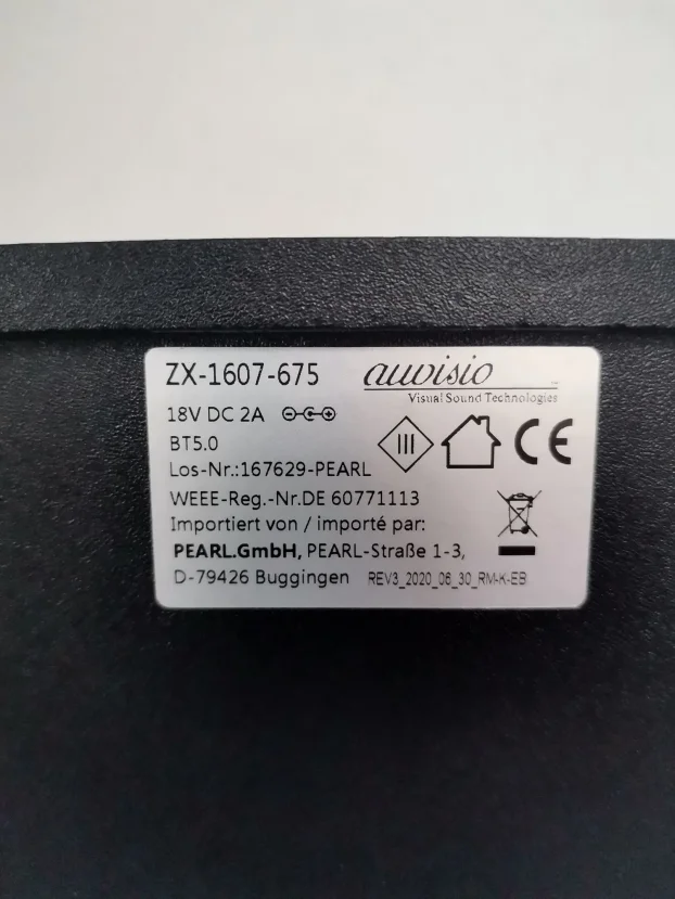 その他 c_e Auvisio ZX1607 soundbar sistem sa eksternim sabvuferom