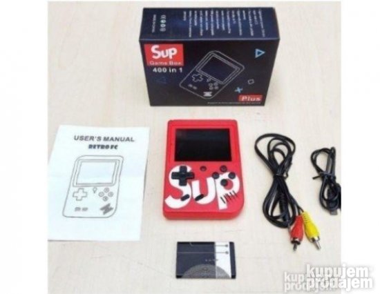 VG AKCIJA: MINI KONZOLA Sup Game Box + GRATIS Pop Socket