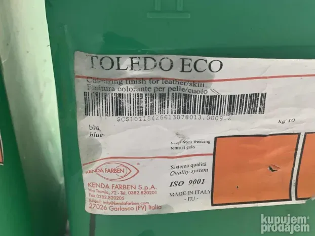 Boja za kozu, farbanje kaiseva, zafarbavanje matur- cuoio ko