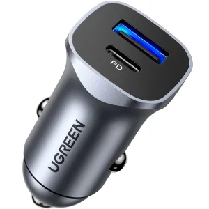 UGREEN auto punjač CD130 dual 20W PD
