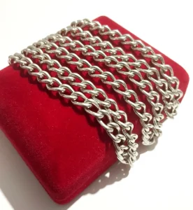 129. Srebro 925- Vrlo lep rad lanca 40,93 grama