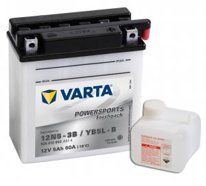 Akumulator 12N5-3B / YB5L-B 5Ah 60A D+ Varta