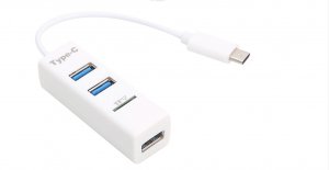USB-C hub 2.0 sa čitačem Mikro SD kartica sa 3porta USB usbc