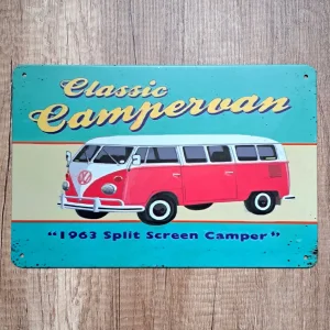 Metalna tabla Classic Campervan
