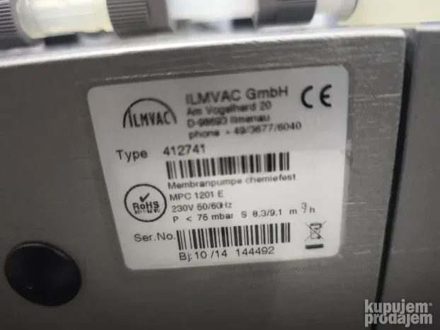 NOVA laboratorijska membranska pumpa ILMVAC
