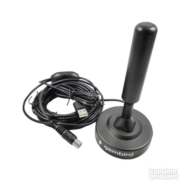 Sobna TV antena sa pojačivačem i kablom Gembird GMB-533USB