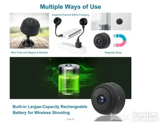 MINI kamera WiFi IP mini kamera mini wi-fi camera