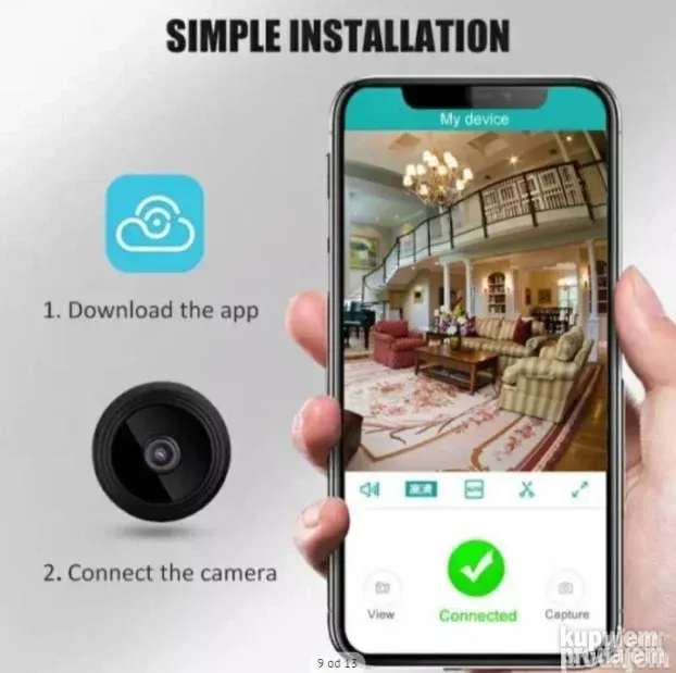 MINI kamera WiFi IP mini kamera mini wi-fi camera