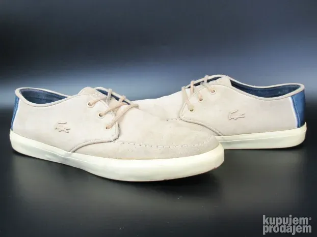 Lacoste Sevrin patike brodarice KOŽA P5241
