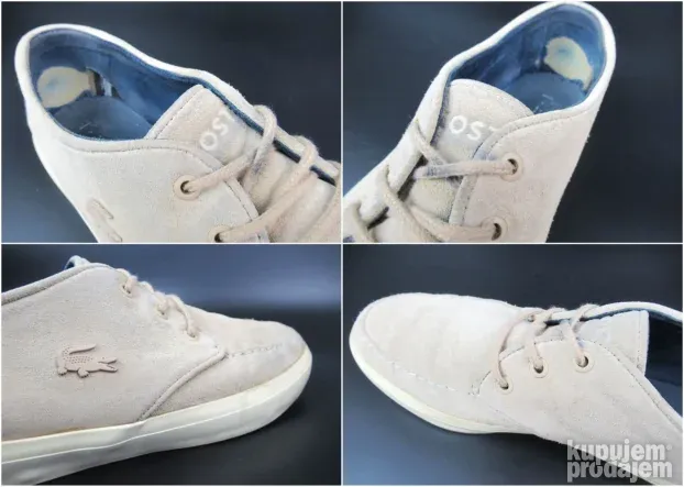 Lacoste Sevrin patike brodarice KOŽA P5241