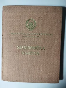 Službenička knjižica, 1947