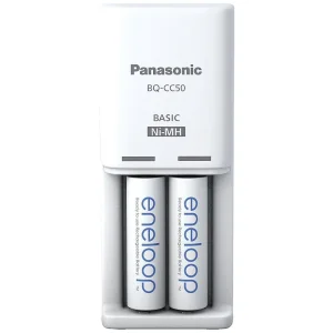 Panasonic punjač K-KJ5OMCD20E gratis 2 punjive baterije 2000