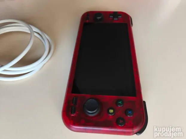 Retroid Pocket 4 PRO Transparent Red Crvena Watermelon