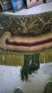 Vunena tapiserija sa resama - 108x58