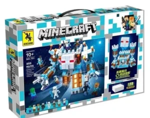 Minecraft kockice Snežna Tvrđava 866kom - novo