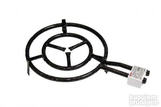 Gorionik reso plinski gas emajl emajliran sa 2 ringlom 40 cm