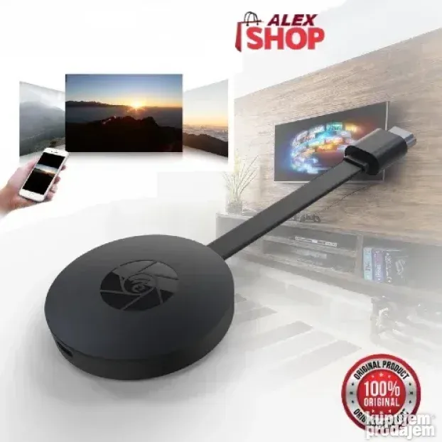 Google Chromecast TV box uređaj za strimovanje povezivanje s