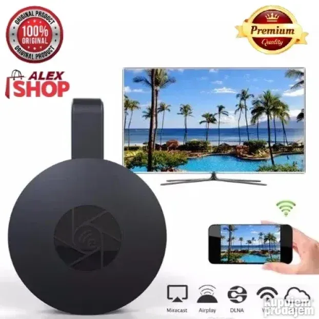 Google Chromecast TV box uređaj za strimovanje povezivanje s