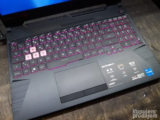 Asus TUF Gaming  core i5 11400h/16gb ram/ RTX 3050/ 144hz