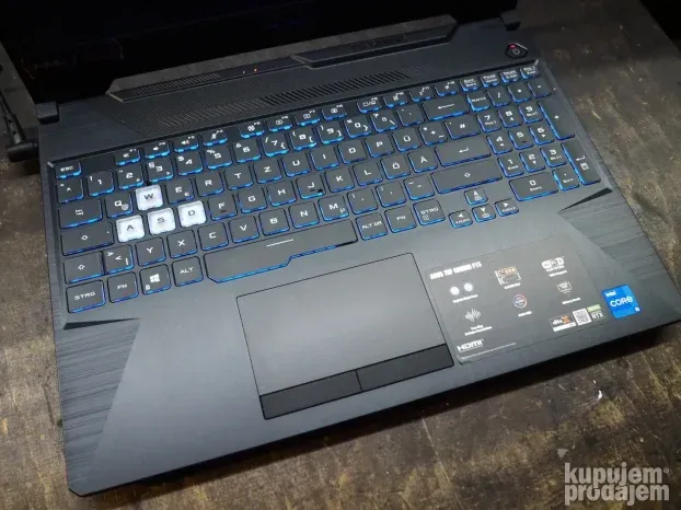 Asus TUF Gaming  core i5 11400h/16gb ram/ RTX 3050/ 144hz