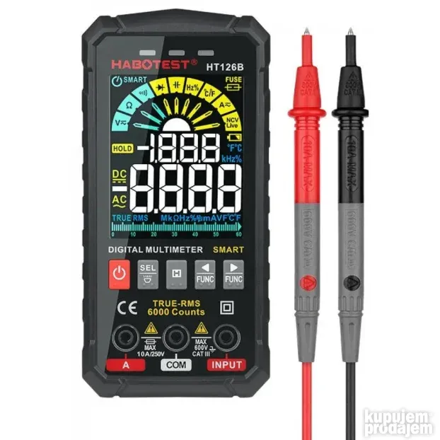Digitalni multimetar HT126B