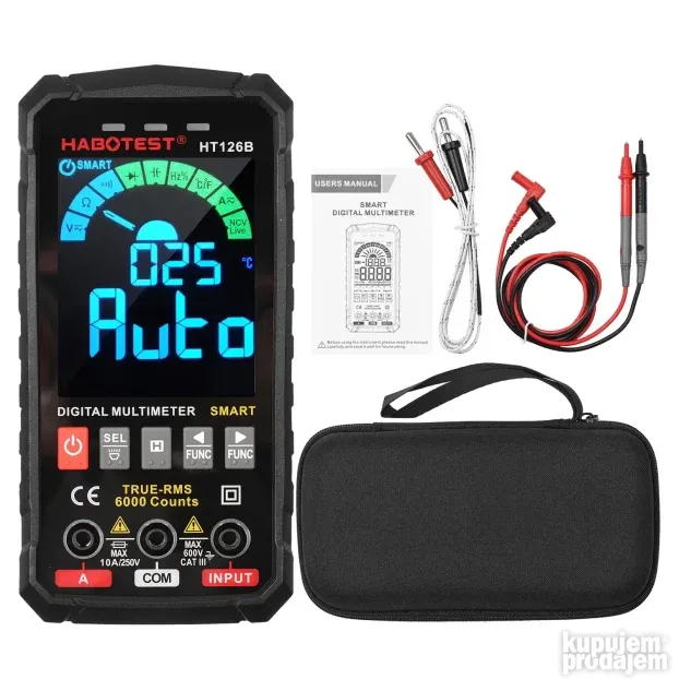 Digitalni multimetar HT126B