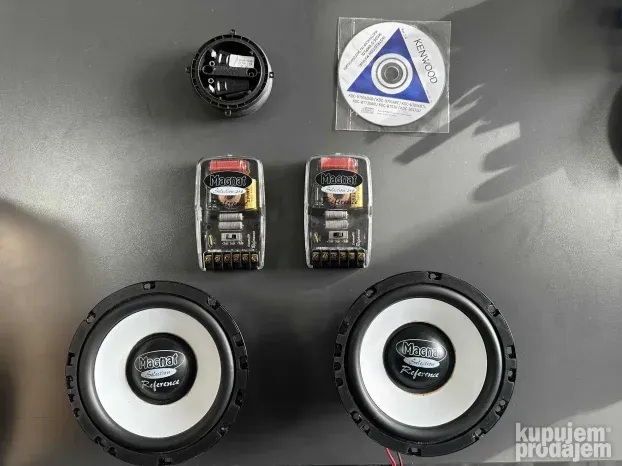 kompletno ozvucenje:zvucnici/skretnice MAGNAT radio KENWOOD